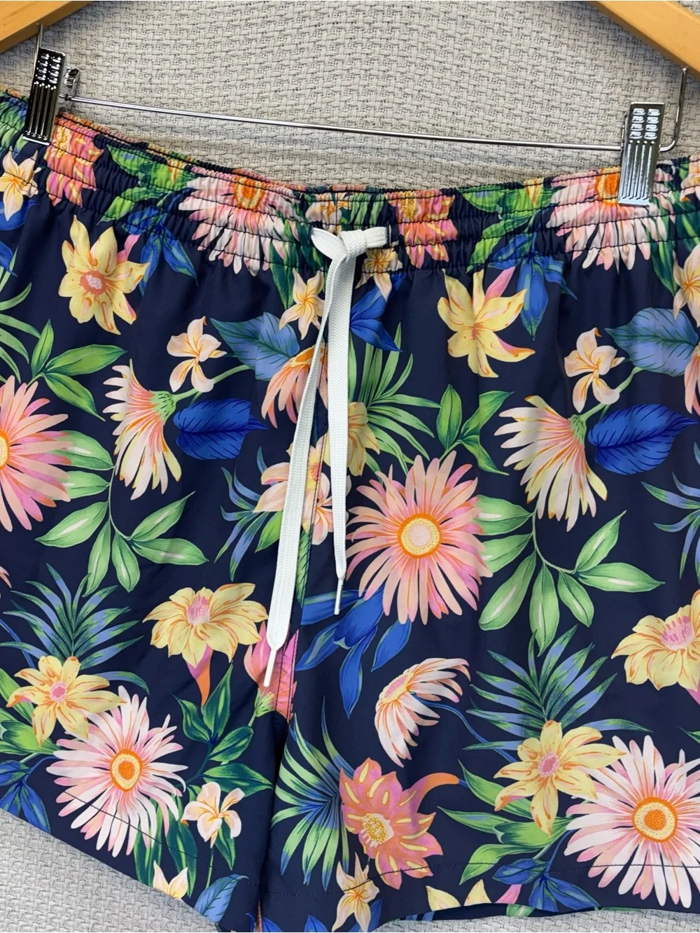 Lot Of 2 Chubbies Swim Trunks XXL Colorful Tropical Jellyfish Beach Floral EUC